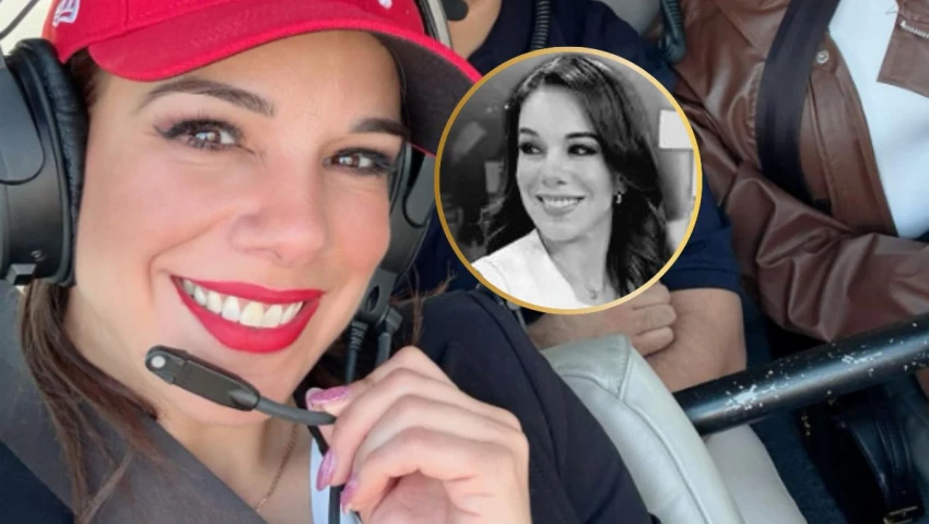 Debora Estrella queria aprender a volar aeronaves.
