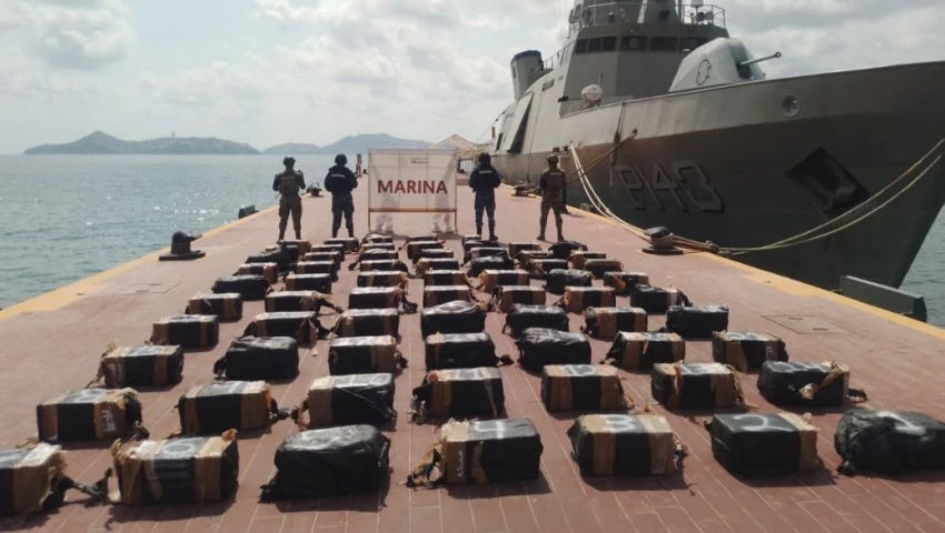 Decomisan 1.3 toneladas de cocaína en Guerrero: Así fue el golpe millonario al narco en altamar