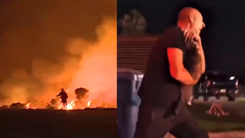 Desenmascarando VIDEOS virales de rescates en incendios de California: ¿qué pasó realmente?