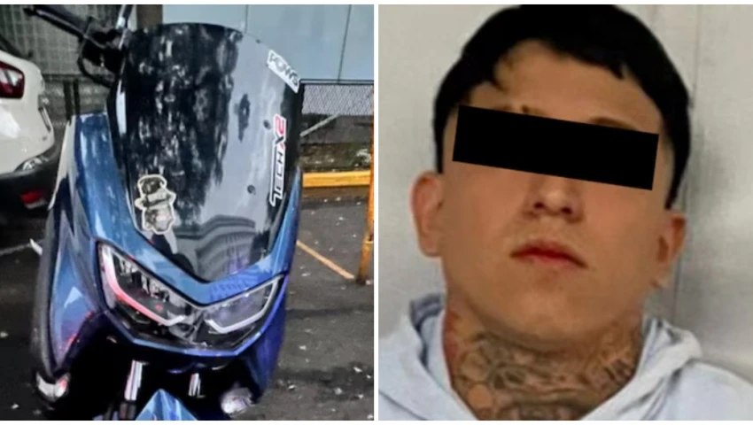 Emmanuel "N", alias "El Lunátiko", detenido, miembro de la Anti-Unión Tepito