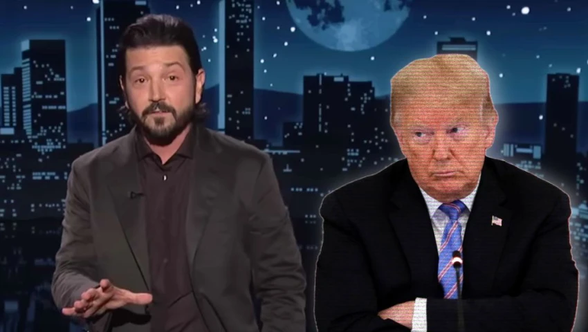 Diego Luna y su fuerte discurso contra Trump: defiende a migrantes en show de Jimmy Kimmel |VIDEO