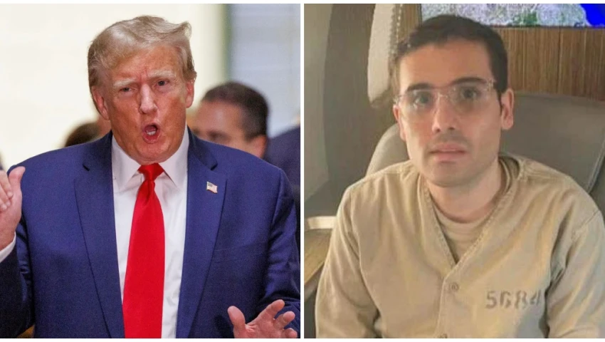 Donald Trump, críticas, Ovidio Guzmán López, El ratón, familia, acuerdo