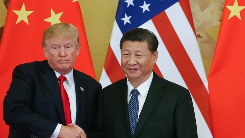 Donald Trump y Xi Jinping Donald Trump y Xi Jinping