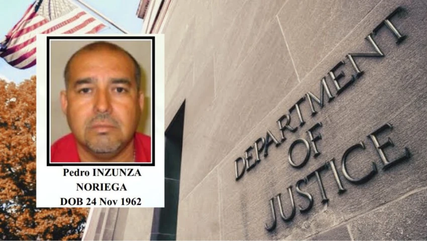 EE.UU. acusa a Pedro Inzunza Noriega y miembros del Cártel de Sinaloa de narcoterrorismo