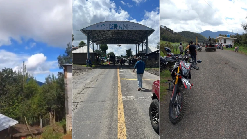 Enfrentamientos en Cherán, Michoacán Enfrentamientos en Cherán