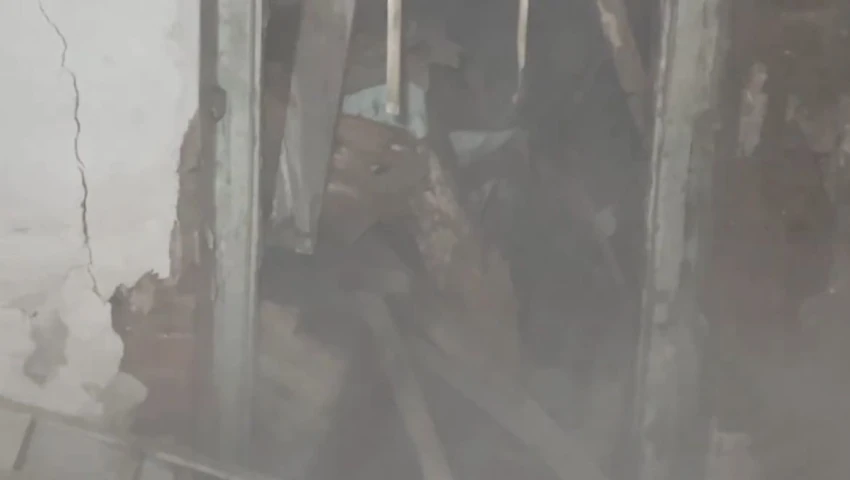 "Esperan muertos para actuar": Edificio se derrumba en la colonia Guerrero, esto se sabe