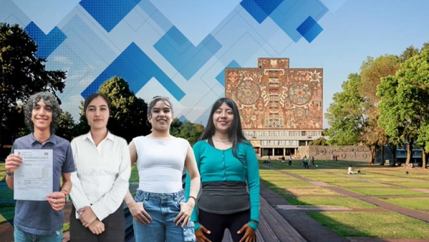 Cuatro jóvenes lograron puntaje perfecto en la UNAM Estudiantes con puntaje perfecto en la UNAM
