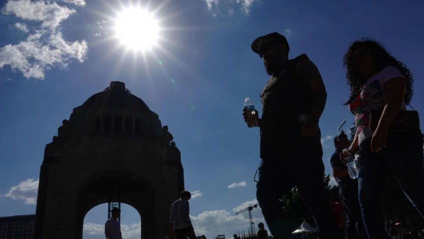 Estas serán las horas más calurosas en CDMX este sábado 5 y domingo 6 de abril