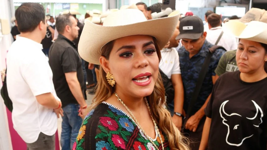 Evelyn Salgado aseguró en un acto público que su participación en el evento de Zihuatanejo tenía fines laborales.