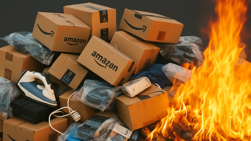 La otra cara del Prime Day: miles de productos nuevos terminan en la basura