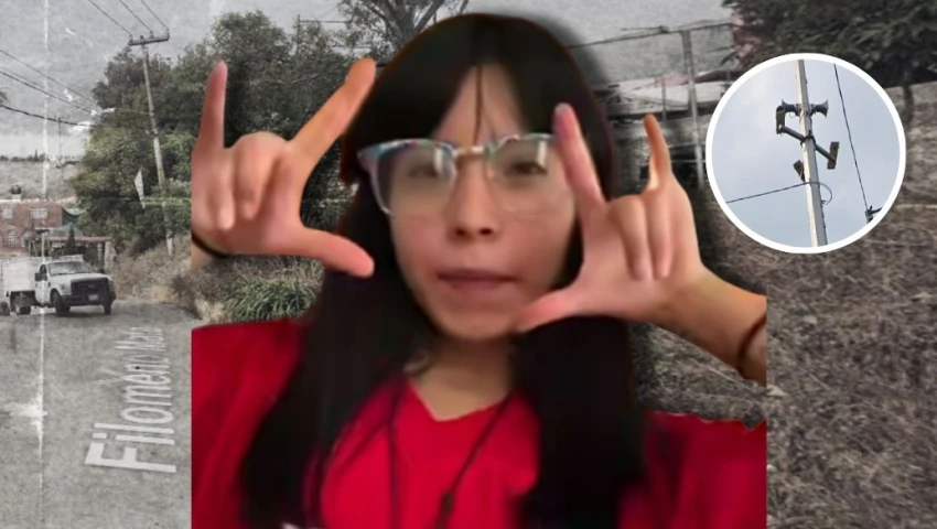 Fueron unas ramas de un árbol sin podar las que ocultaron el momento en que raptaron a Kimberly en Naucalpan
