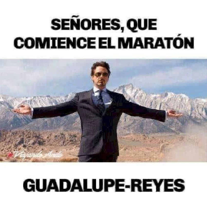 Maratón-Guadalupe Reyes: Memes e inicio del festejo | Guillermo Ortega ...