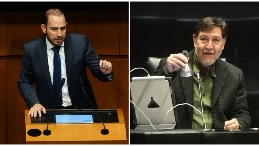 Gerardo Fernández Noroña, Marko Cortés, Ricardo Monreal
