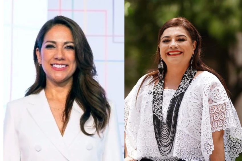 Libia García y Clara Brugada Libia Muñoz y Clara Brugada