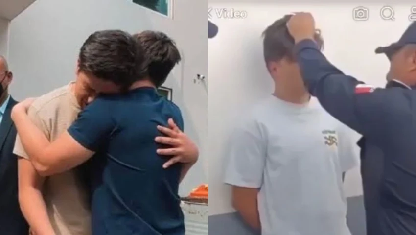 Golpean a 'Fofo' Márquez: su familia llega a Barrientos y corren a custodios y directora