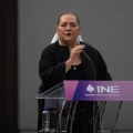 Guadalupe Taddei, consejera presidenta del INE. Guadalupe Taddei