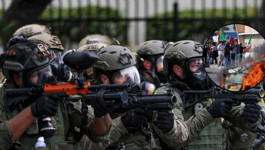 Guardia Nacional en Los Ángeles Guardia Nacional en Los Ángeles