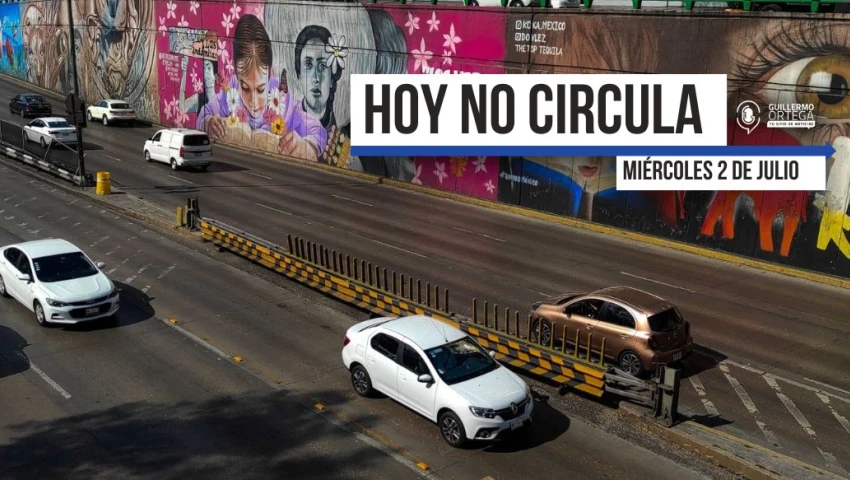 Hoy No Circula: ¿Qué autos deberán "quedarse en casa" este miércoles 2 de julio?
