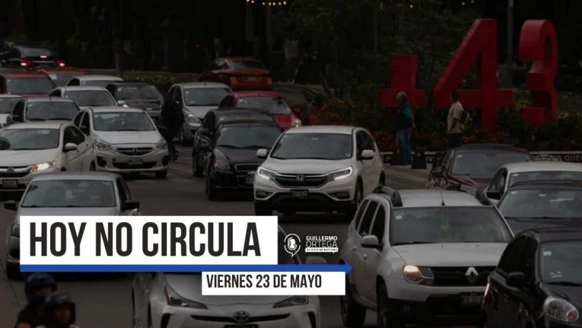 Hoy No Circula, engomado azul, holograma 1 y 2, Estado de México