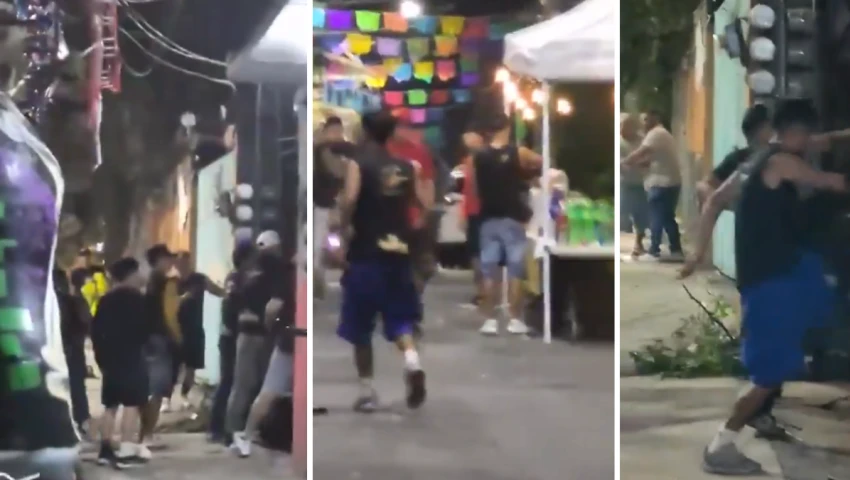 Violencia en CDMX: así ocurrió la balacera en Tláhuac captada en video