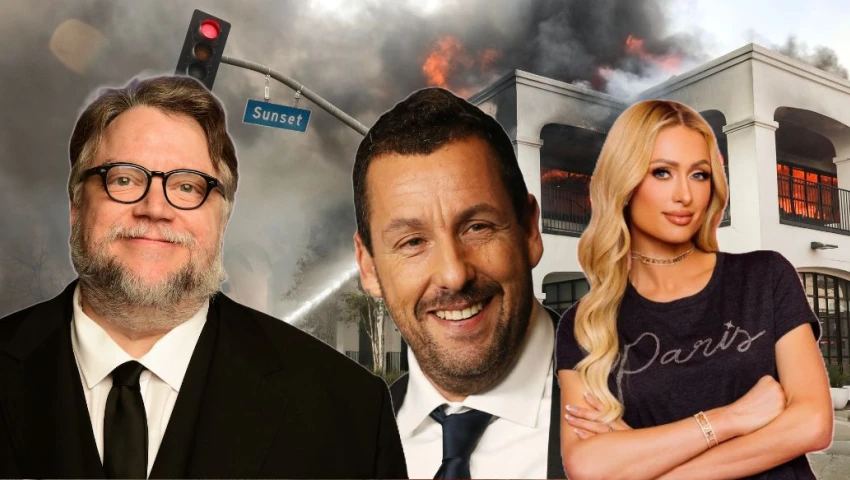Incendios en California De Guillermo del Toro a Paris Hilton, celebridades que perdieron sus hogares y fueron evacuadas