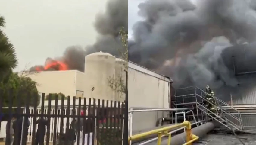 Incendio en fábrica de Apodaca: las imágenes más impactantes, esto se sabe |VIDEOS