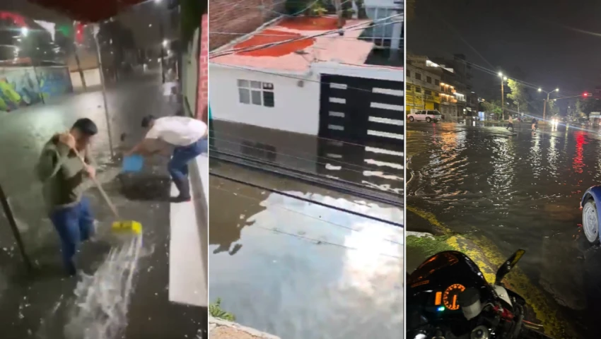 Inundaciones en Nezahualcóyotl