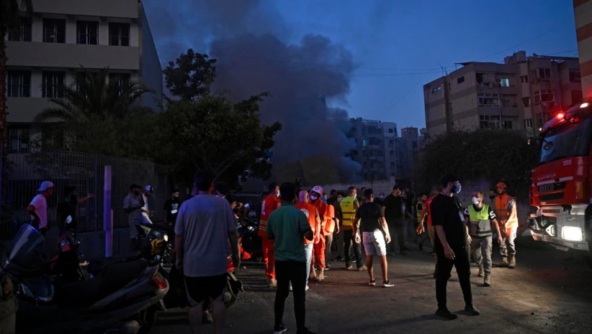 Israel bombardea sur de Beirut Israel bombardea sur de Beirut