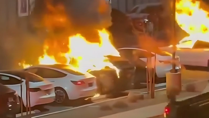 Incendio Tesla