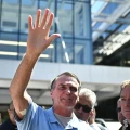 Jair Bolsonaro salió del hospital Jair Bolsonaro, expresidente de Brasil