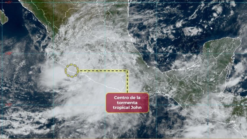 Tormenta tropical John Tormenta tropical John