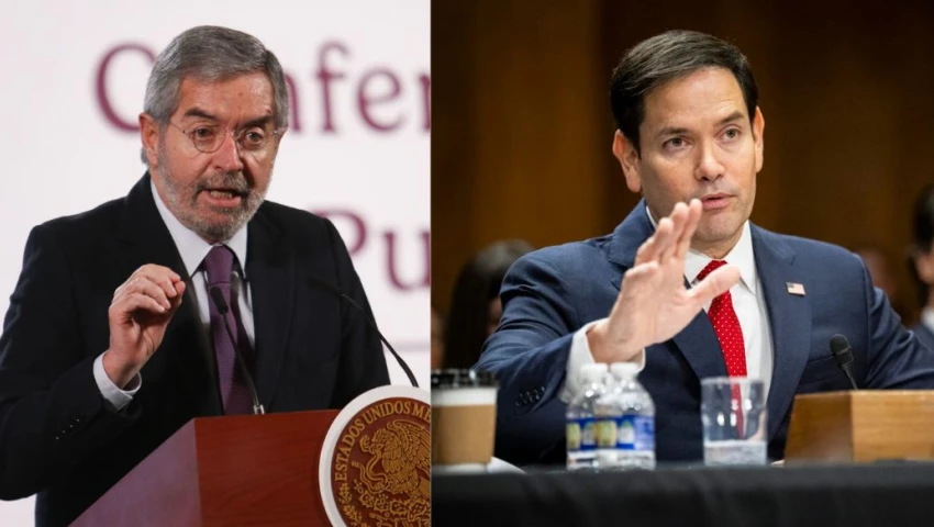 Juan Ramón de la Fuente y Marco Rubio Juan Ramón de la Fuente y Marco Rubio