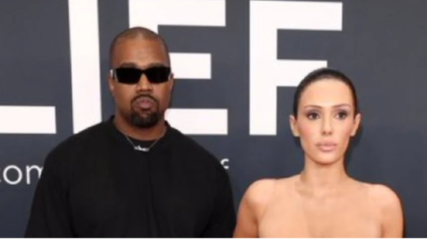 Kanye West y su mujer causan polémica en los Grammy