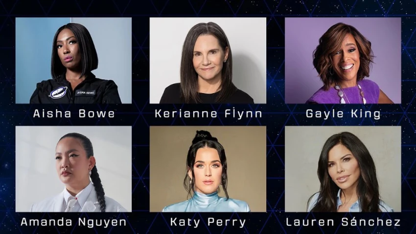 Katy Perry viajará al espacio en misión espacial solo para mujeres: Blue Origin
