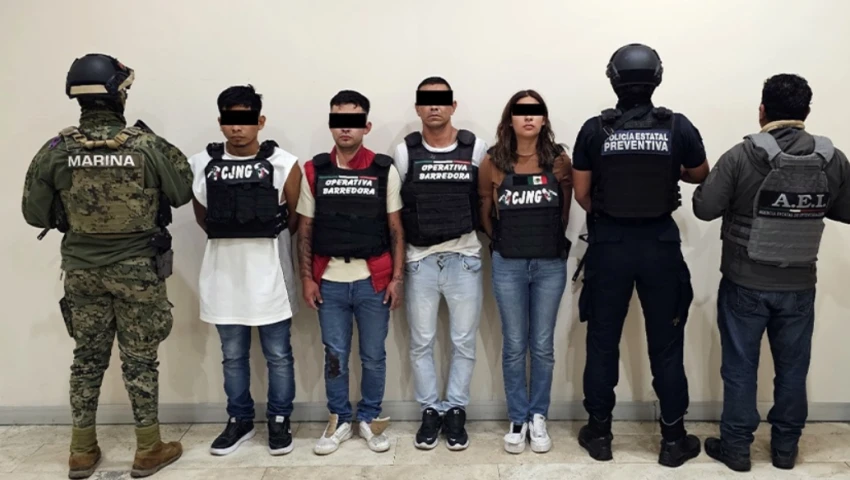 Célula de La Barredora en Puebla Célula de La Barredora en Puebla
