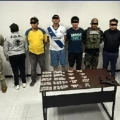 Detenidos del grupo criminal