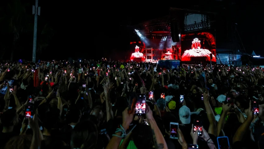 Lady Gaga en Copacabana Lady Gaga en Copacabana