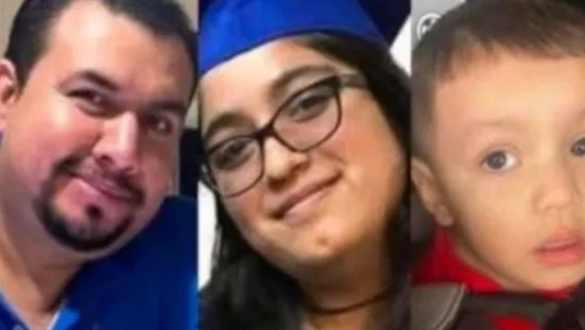 Leonardo Romero, Natalia Venzor y su hijo Carlos Jaime Leonardo Romero, Natalia Venzor y su hijo Carlos Jaime