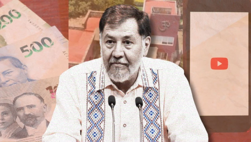 Los bienes e ingresos de Noroña: omisiones, inconsistencias y la defensa de su estilo de vida