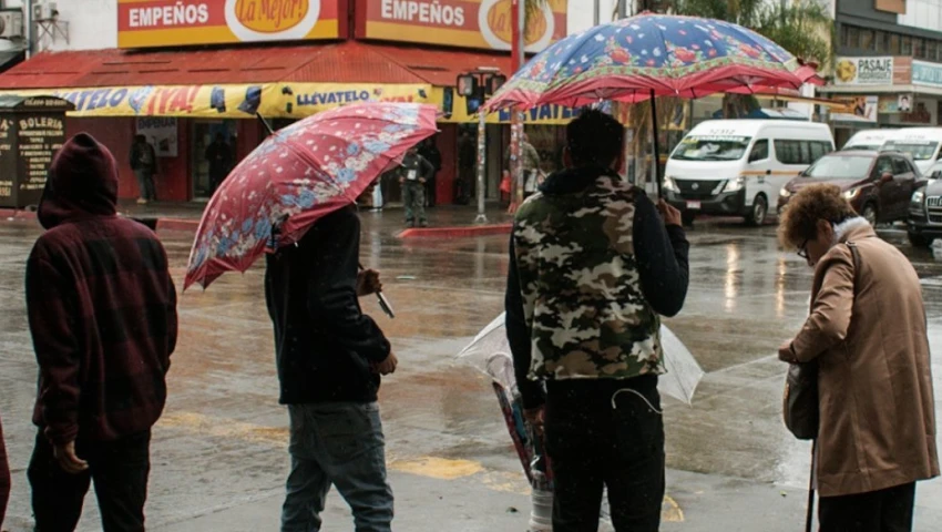 Lluvia en México