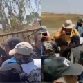 Madres buscadoras rompen cerco de seguridad y entran al Rancho Izaguirre: “No es un museo"