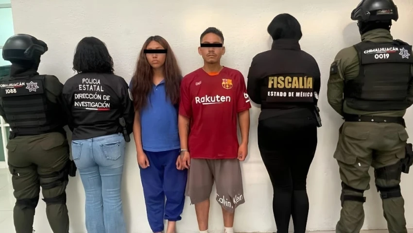 Pareja detenida