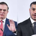Marcelo Ebrard y Omar García Harfuch. Marcelo Ebrard y Omar García Harfuch