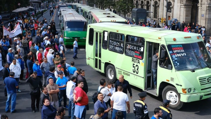 Marcha de transportistas hoy, 29 de julio: rutas afectadas y alternativas viales en CDMX