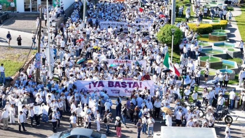 Marcha por la paz en Culiacán, Sinaloa Marcha por la paz en Culiacán, Sinaloa.