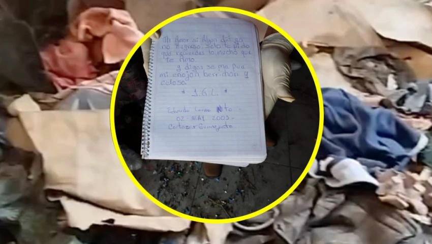 Jalisco rancho exterminio carta despedida cjng