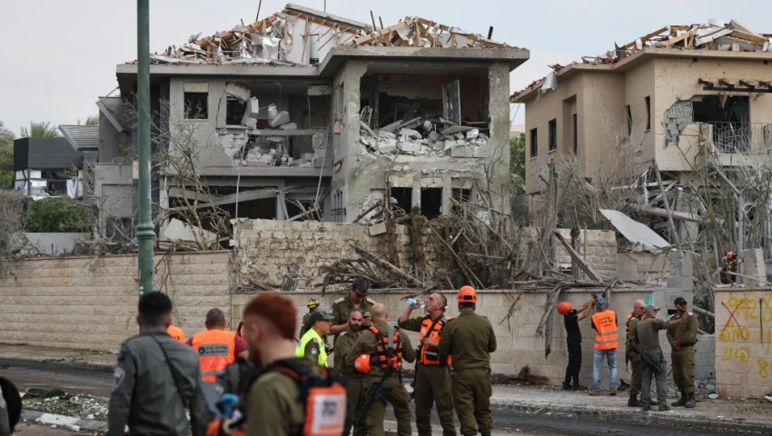 Ataque de Irán en Tel Aviv. Ataque de Irán en Tel Aviv