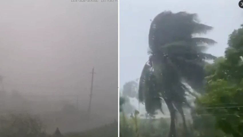 Melissa tocó tierra en Jamaica Melissa tocó tierra en Jamaica