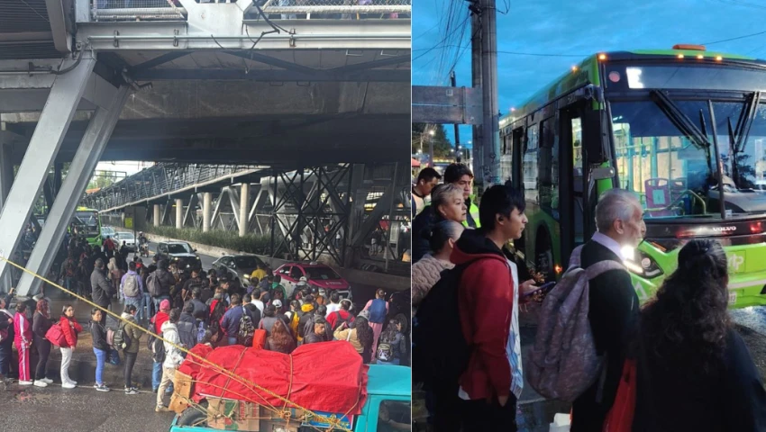 Afectaciones en la Línea 8 del Metro de la CDMX