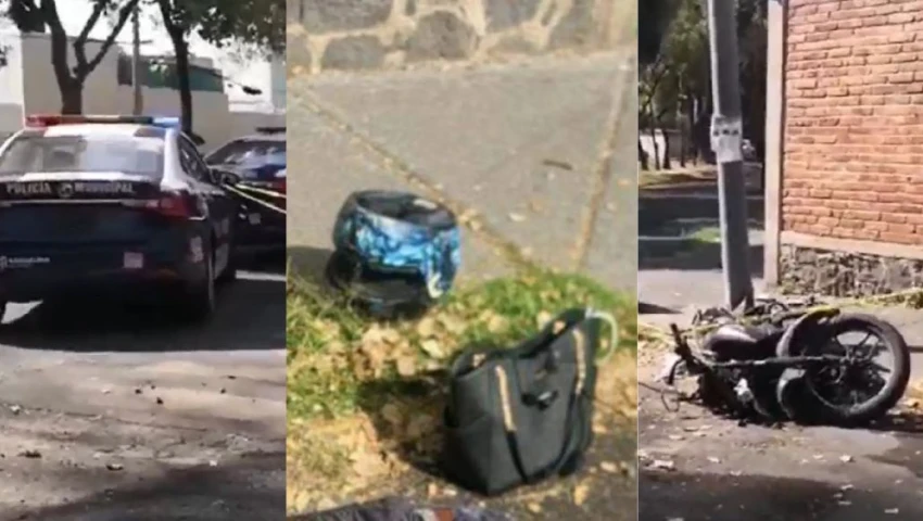¿Hay un vengador anónimo en Naucalpan? Sujeto roba a una mujer y "alguien" le da alcance y lo mata